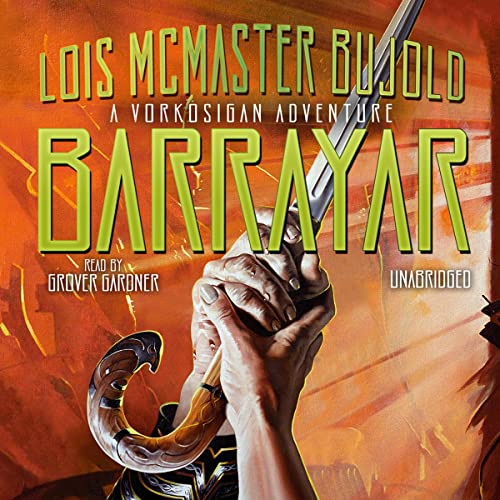 Portada del audiolibro en inglés de Barrayar