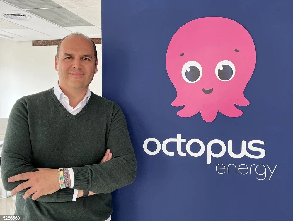 Fotografía de Roberto Giner, CEO y director general de Octopus Energy en España